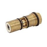 American Standard 953951 – 0070 Aチェック停止(レッド/ホット) -cerathermバルブ、 0.90 x 0.75 x 2.15 inches 953951-007
