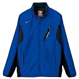 秋冬物 AITOZ アイトス  フードイン中綿ジャケット AZ-10304 006ロイヤルブルー×ブラック S