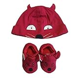 (リトルマークジェイコブス)LITTLE MARC JACOBS　ネコキャップ &ネズミブーティギフトセット 6M(67cm)/ピンク
