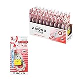 トンボ鉛筆 修正テープ MONO モノCX用カートリッジ 5mm (CT-CX5 用つめ替え) 10個 CT-CR5-10P