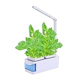 YaeTek 水耕栽培器 水耕栽培キット LED照明付 スマートガーデン 育苗機 植物育成ライト 植物ライト 水不足自動通知機能付き 家庭菜園 室内水耕栽培 自然植物野菜育成キット 家庭用 植物育成用