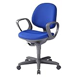 サンワサプライ OAチェア ブルー SNC-079BL: