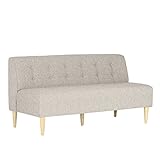 arne ソファ 三人掛け アームレス 日本製 完成品 Lunch 3×7 NS-7 ナチュラル脚 アイボリー