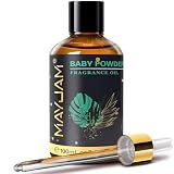 MAYJAM 100ML/3.38FL.OZ ベビーパウダー フレグランスオイル ガラススポイト付き 家庭用ディフューザー用エッセンシャルオイル ディフューザー用長持ちする香り付きオイル ソープキャンドル作り