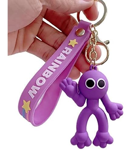 Amazon.co.jp: Rainbow Friends Doll, Keychain, Silicone, Keychain
