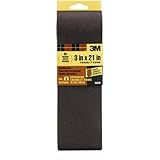 3M 99265NA Sanding Belt Medium 80-Grit, 3 by 21-Inch, 5-Pack by 3M