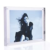 5x7 Clear Acrylic Photo Frames Magnetic Picture Frames Family Picture Frames Thick Desk Frames (5x7 