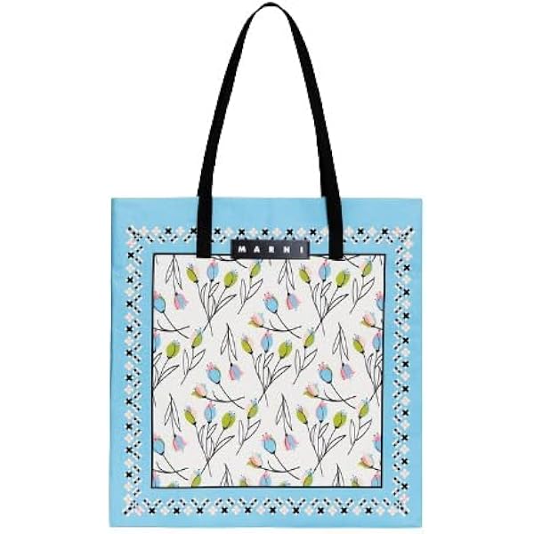 Amazon | [Marni] マルニ バンダナトート カバン FLOWER CAFE フラワー