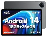 【タブレット10インチ以上2024新】FOSSiBOT Tab 12 Android14 タブレット SIMフリー 10.95インチ、18GB RAM+256GB ROM+1TB TF拡張 、Widevine L1+GMS認証+無線投影+7000mAh、8コアCPU 1.6GHz、13MP/5MP、4G LTE、顔認識、1920*1200 FHD画面、2.4G/5G WiFi+BT5.0+OTG
