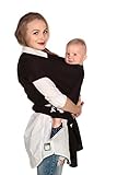 AmBaby Sling Baby Carrier - Soft and Stretchy Baby Carrier Wrap for Newborns, Infants and Toddlers (