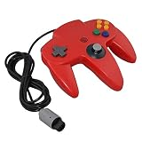 iFormosa N64 ゲーム機で使用できる ゲーム コントローラーブロス 赤 IF-N64C-RD