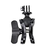 Baoblaze デュアルホール　CNC　ダイビングボール　クランプ　マウント　ブラケット　アダプター　 Goproヒーロー3 4に対応　　