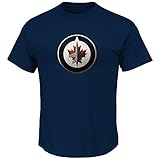 Winnipeg Jets NHLメンズ刺繍軽量TekパッチTシャツ 3L