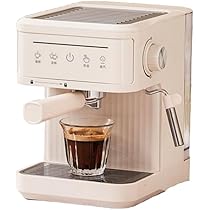 Amazon | Aoccqkfコーヒーマシン 半自動エスプレッソマシン 家庭