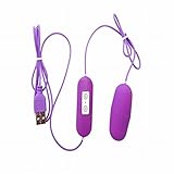 360MALL USB 電動マッサージ器 シングルタイプ遠隔操作 Gスポット刺激 20振動モード デュアル 強力振動 小型 防水 膣トレーニング バイブ 電マ バイブレーター 女性用 大人のおもちゃ 