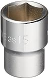 トネ(TONE) ソケット(6角) HP3S-15 差込角9.5mm(3/8") 二面幅15mm