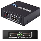 HDMI 分配器 1入力2出力 HDMIスプリッター HDMIセレクター HDMI 切替器 4K 30Hz 1080P 3D HDCP 対応