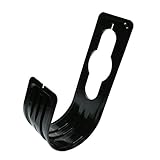 Baoblaze 全6色　ガーデン　ホースホルダー　パイプ ハンガー フック　伸縮性　25 50 75 100フィート対応 - ブラック