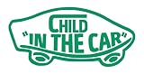 【全16色】人気!チャイルド イン カー ステッカー!Child in car Sticker /車用/シール/ Vinyl/Decal /バイナル/デカール/ステッカー/CIC-1 (緑) [並行輸