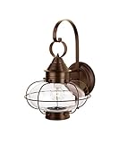 Norwell照明1324 Large Cottageオニオンブラック仕上げ 1324-BR-CL