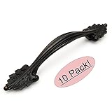 Cosmas 10558orb Oil Rubbed Bronze FloralキャビネットPull – 3 – 3 / 4 "インチ( 96 mm )穴中心 – 10パック