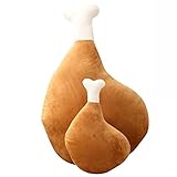 URAKUTOYS 鳥のもも 抱き枕 ぬいぐるみ 食べ物　芝居道具　置物　可愛い　ふわふわ　おもちゃ　誕生日　彼女　プレゼント　クリスマス　贈り物　60c...