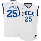 Ben Simmons Philadelphia 76ers # 25 NBA Youthホームジャージー ホワイト