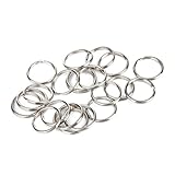 Hommy 鍵リング キーリング 工芸品 DIY 100本