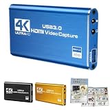 【OBS設定ガイド付】 キャプチャーボード switch2対応 switch対応 PS5 対応 パススルー HDMI キャプボ ゲームキャプチャー ビデオキャプチャー USB3.0 録画 配信 挿すだけキャプチャー (ブルー)