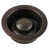 LASCO 30155VB Stopper and Flange Set, Venetian Bronze by LASCO