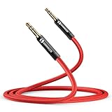 ANNNWZZD Aux ケーブル、3.5mm オーディオケーブル、高耐久性 24K金ステレオミニプラグケーブルヘッドホン/スピーカー/車/Android/PC/MP3/TV 2M