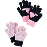 オシュコシュ OSHKOSH/ 2パックハートグローブ ネイビー 小物 4～14歳【並行輸入】