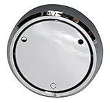Westbrass D493CHM-26 Metal Overflow Bathwaste Plate for Full/Partial Tub Fill, Polished Chrome [並行輸入