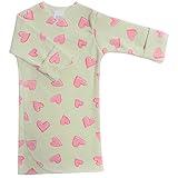 【未熟児】【低出生体重児】【早産児】【NICU】用　ベビー服：長袖ドレスオール オーガニックジル (2300-3000g)