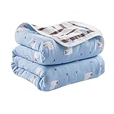 幼児のためのコットンのベビー毛布サマーキルト110 X 110 CM- A11