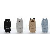 studyset Lovely Cartoon Animal Stereoscopic鉛筆バッグ多機能メイクアップポーチストレージバッグランダムスタイル