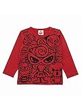 (マイファーストヒステリック) MY FIRST HYSTERIC CHITTY CHITTY BABY パネルプリント コーマ天竺長袖Tシャツ 80cm レッド