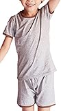 Bevalsaキッズ 子供 ベビー 服 パジャマ 綿100％ 半袖Tシャツ 半ズボン