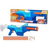 ナーフ Nシリーズ シャドーストーム ブラスター、Nシリーズ専用N1ダーツ24本付属、スポーツシューティングトイ、インドア&アウトドアゲーム、対象年齢8才以上 F8635 正規品