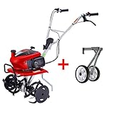 [メンテナンス3点セット付き]ホンダ 耕運機 こまめ F220 二輪移動タイヤ付セット