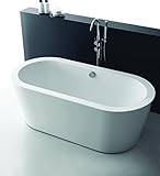empava 67 " Luxury Stand AloneアクリルSpa Soaking Tubモダン自立Bathtubs withカスタム現代デザインempv-ft1505