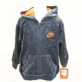 NIKE（ナイキ）ベロアジップアップパーカージャケット（ネイビー）