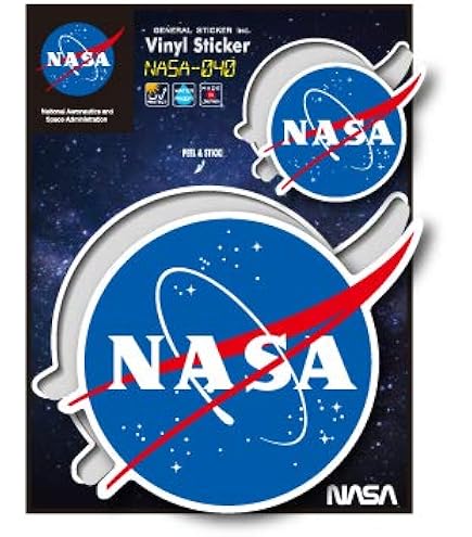 【ステッカー付き】NEW宇宙 / 脳、E.D.A.、THG　寸編 Amazon.co.jp: ビニール ステッカー[ビッグ シール]NASA/ナサ040