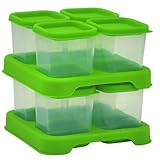 green sprouts Fresh Baby Food Unbreakable Cubes, Green, 8 Count by green sprouts