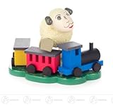 およそ 5 つの cm の鉱石山の鉄道の高さのイースターおよびばねのヒツジ B?hnli は年次図装飾を一年中完了します