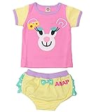 ANAP KIDS キャラクターTシャツ+ブルマセットアップ ピンク 70
