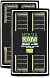 NEMIX RAM 256GB (4X64GB) DDR4 2933MHZ PC4-23400 4Rx4 1.2V CL21 288ピン ECC LRDIMM 負荷低減サーバーメモリーキット Apple Mac Pro 2019 7,1対応