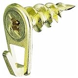 Framers Choice Power Wing Picture Hooks-50LB SM BRS PLATED HOOK (並行輸入品)