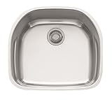 Franke prx11021 Prestige Franke 22 – 1 / 4 "単一Basinキッチンシンクforアンダーマウント、 22 1/4-inch PRX11021 1