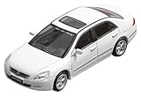 DIECASTTEAM 1/64 ホンダ アコード 2005 - (LHD) - ホワイト 完成品 LL-035-177